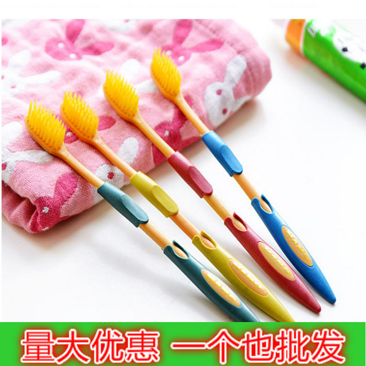 South Korea nano toothbrush bamboo charcoal 4 ultra fine soft hair stalls exploded manufacturers wholesale details Picture