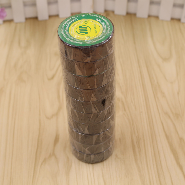 T DA02 supply A grade electrical tape black waterproof insulation tape PVC electrical tape manufacturers wholesale Item Picture
