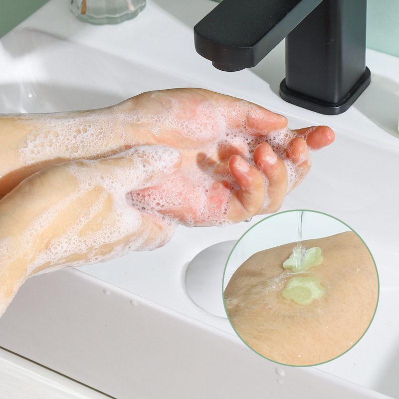 Fashion disposable hand washing liquid fertilizer soap soap sheet travel portable hand washing soap paper travel ready Specification drawing
