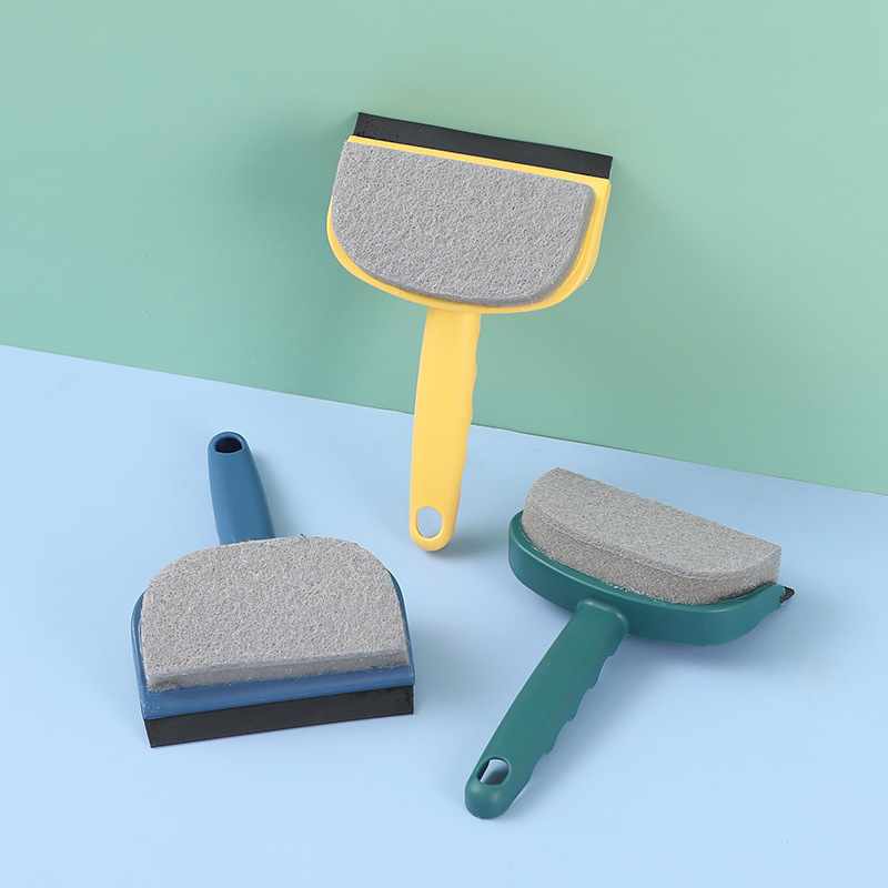 Double purpose wiper for scraping glass, window cleaner, household window cleaner, table glass cleaner Application Scenario