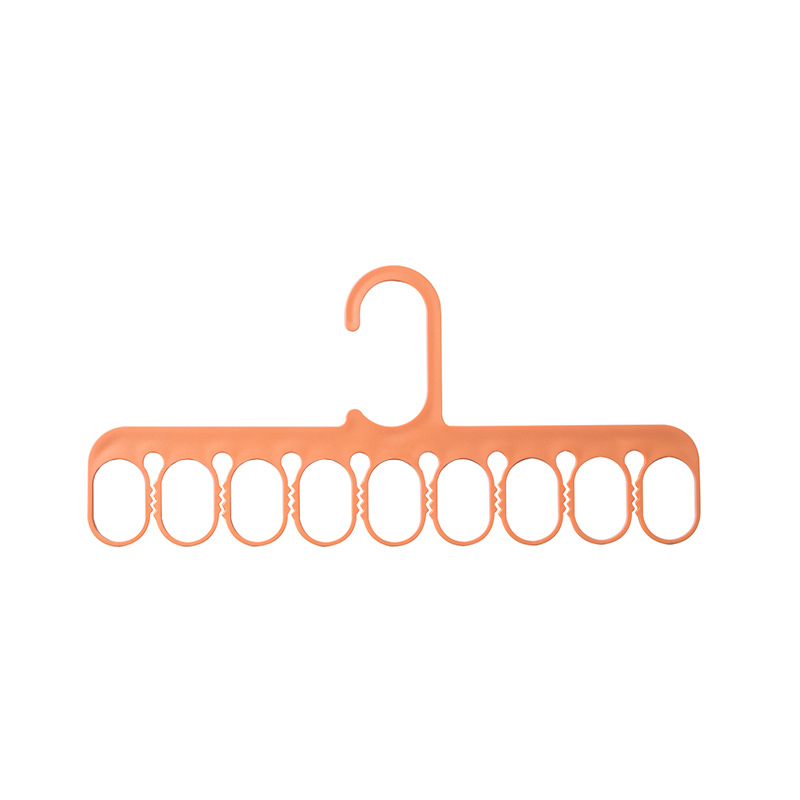 New multi-functional storage hangers eight teeth dry and wet underwear socks plastic drying without trace hanger Item Picture