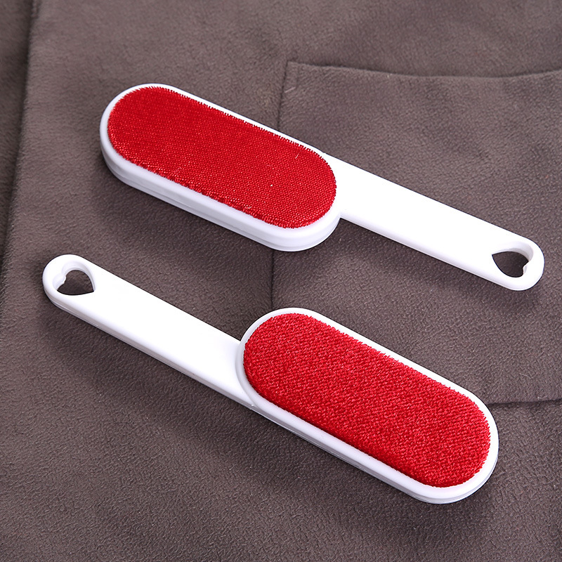 Double-sided electrostatic brush clothing wool coat dust remover brush brush brush dry wash brush manufacturers Specification drawing
