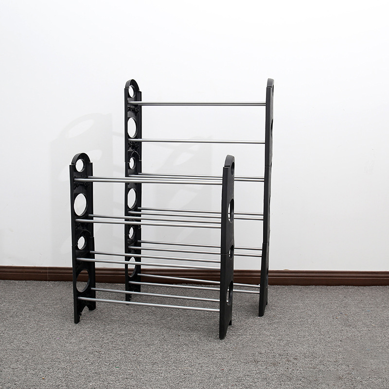 The classic foreign trade direct supply can multilayer storage shoe rack simple shoe cabinet dormitory hall shoe rack DIY multifunctional shelf full figure