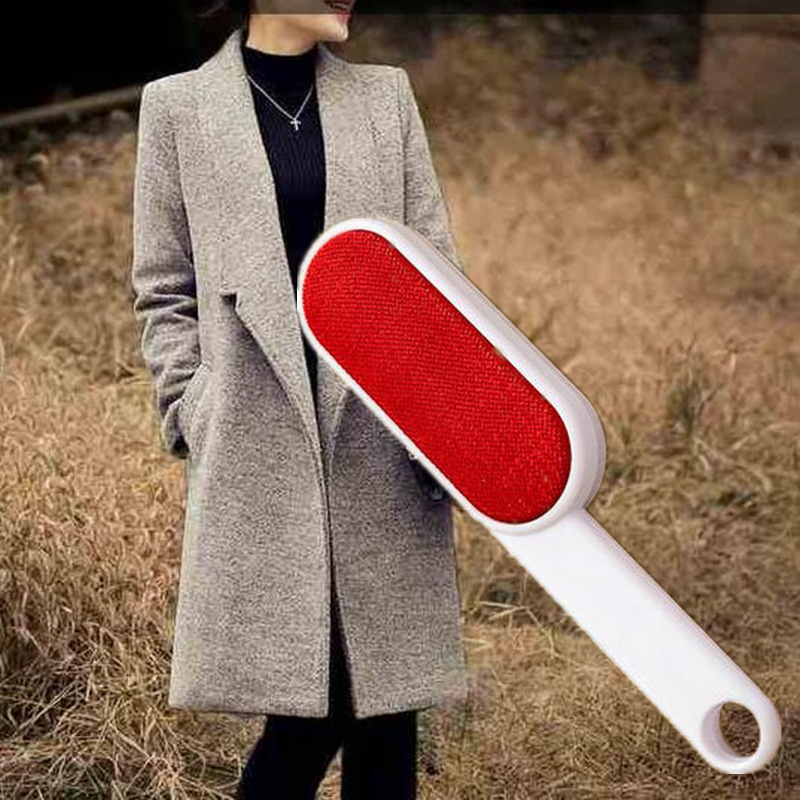 Double-sided electrostatic brush clothing wool coat dust remover brush brush brush dry wash brush manufacturers details Picture