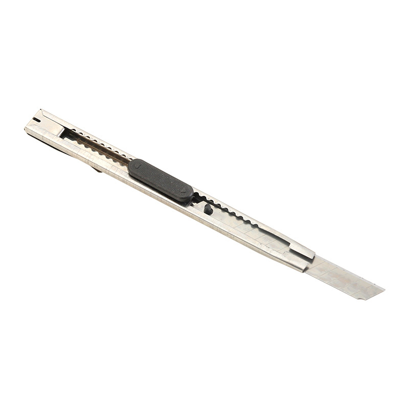 Portable mini Exquisite box cutter tool knife Paper knife small stainless steel metal knife wallpaper knife utility knife Item Picture