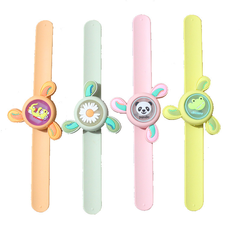 Summer hot selling mosquito repellent bracelet flash children adult pregnant women mosquito repellent bracelet rotating cartoon portable outdoor mosquito repellent Item Picture