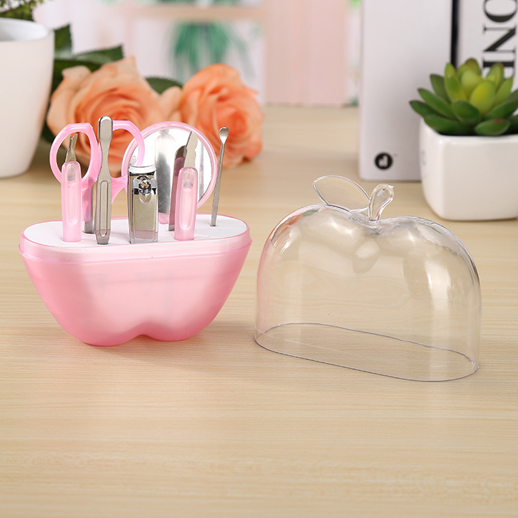 Nail set eight sets of nail clippers nail clippers eight sets of beauty tools manufacturers direct sales Specification drawing