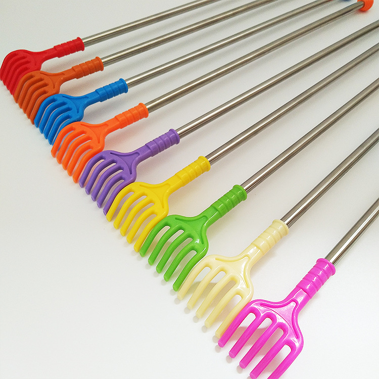 Plastic light old man knock back rod do not ask people round bead steel pipe scratching scratching scratching scratching scratching scratching manufacturers direct wholesale details Picture