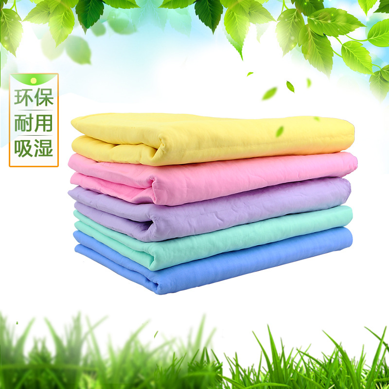 Foreign trade classic big barrel car wash towel synthetic deerskin towel hair quick drying deerskin towel Specification drawing