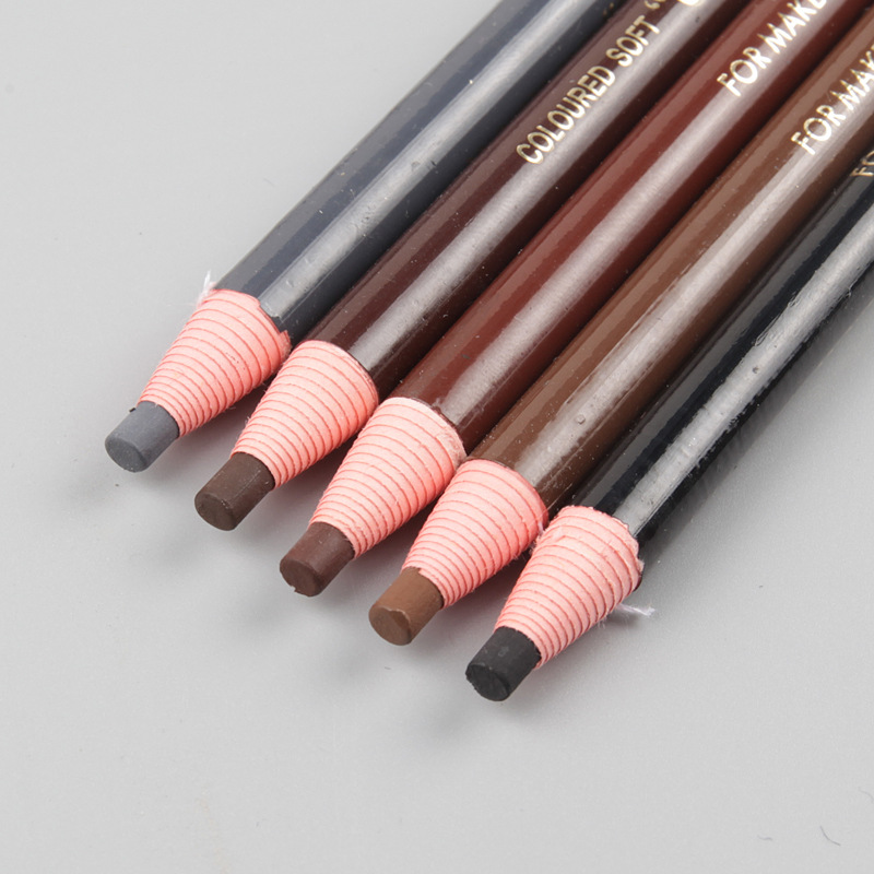 1818 Pull line eyebrow pencil Roll paper Soft pull line eyebrow pencil waterproof without dyeing pull line eyebrow pencil color makeup full figure