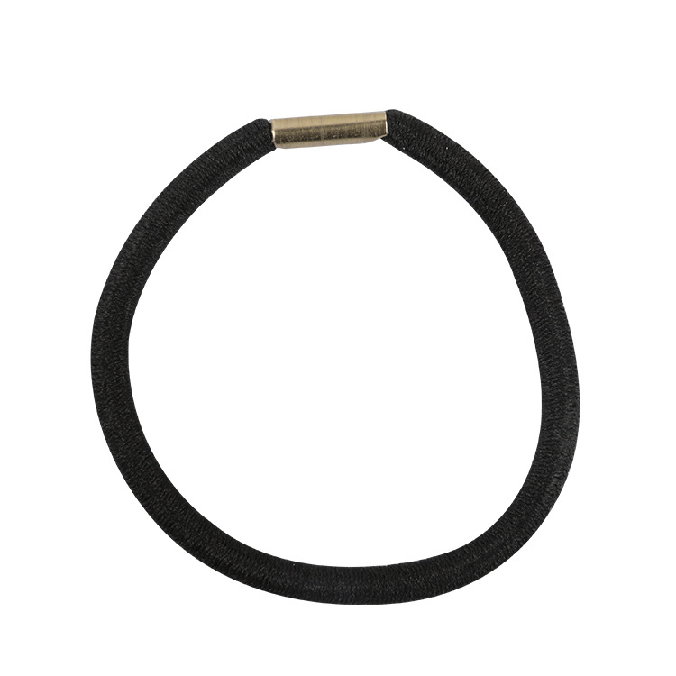 DK01 manual buckle color rubber band DIY bow material buckle hair coil hair band wholesale Item Picture