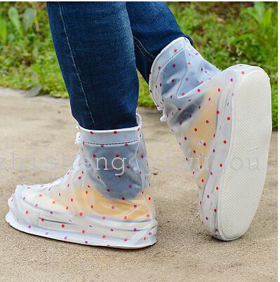 Factory direct sales of men and women waterproof rain shoe cover thick-soled rain shoe cover waterproof rain shoe cover Specification drawing