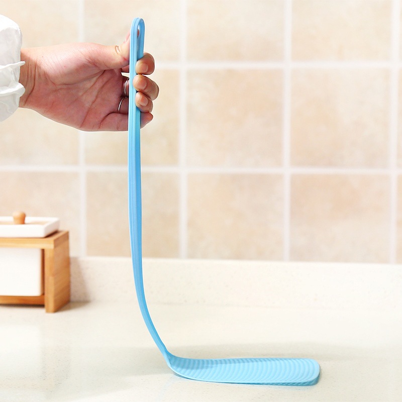 Foreign trade fly swatter thickened plastic mosquito swatter long handle manual fly swatter old household durable Specification drawing