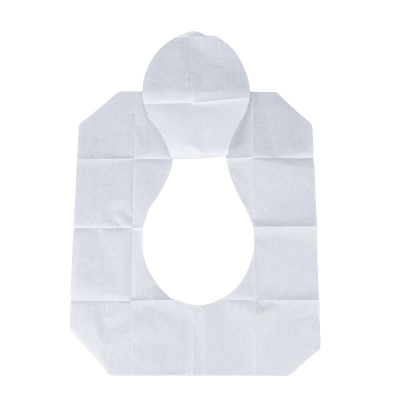 Single-piece soluble water disposable toilet seat Hotel disposable toilet seat paper Specification drawing