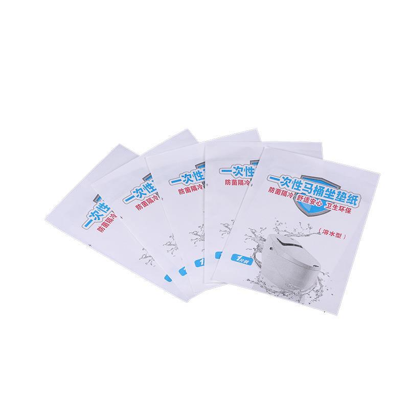 Single-piece soluble water disposable toilet seat Hotel disposable toilet seat paper Item Picture