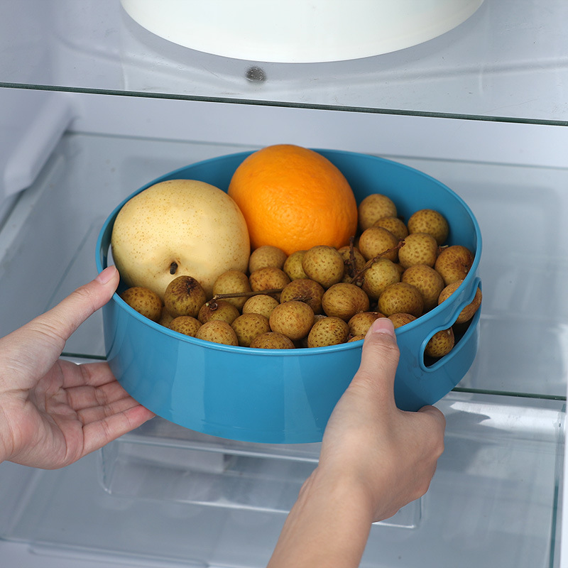 Rotary frame multifunctional anti-slip storage tray is put to install oil, salt, sauce and vinegar storage rack kitchen seasoning storage box Specification drawing
