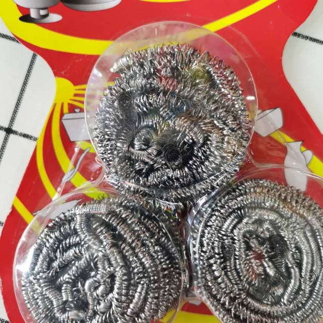 Steel wire ball Stainless steel pot ware steel ball Specification drawing