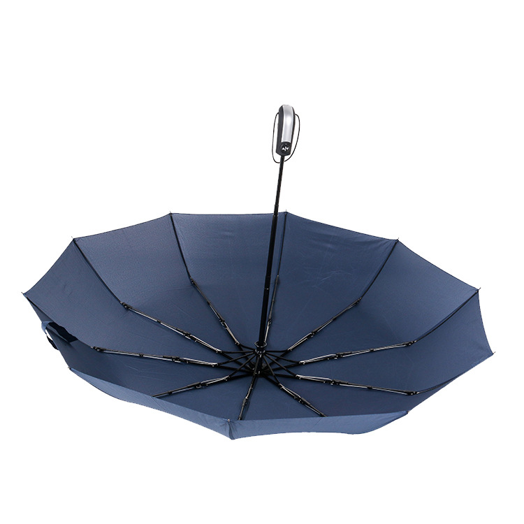 Creative 10 BONE full automatic umbrella advertising gift clear umbrella double - use business umbrella manufacturers increase reinforcement details Picture