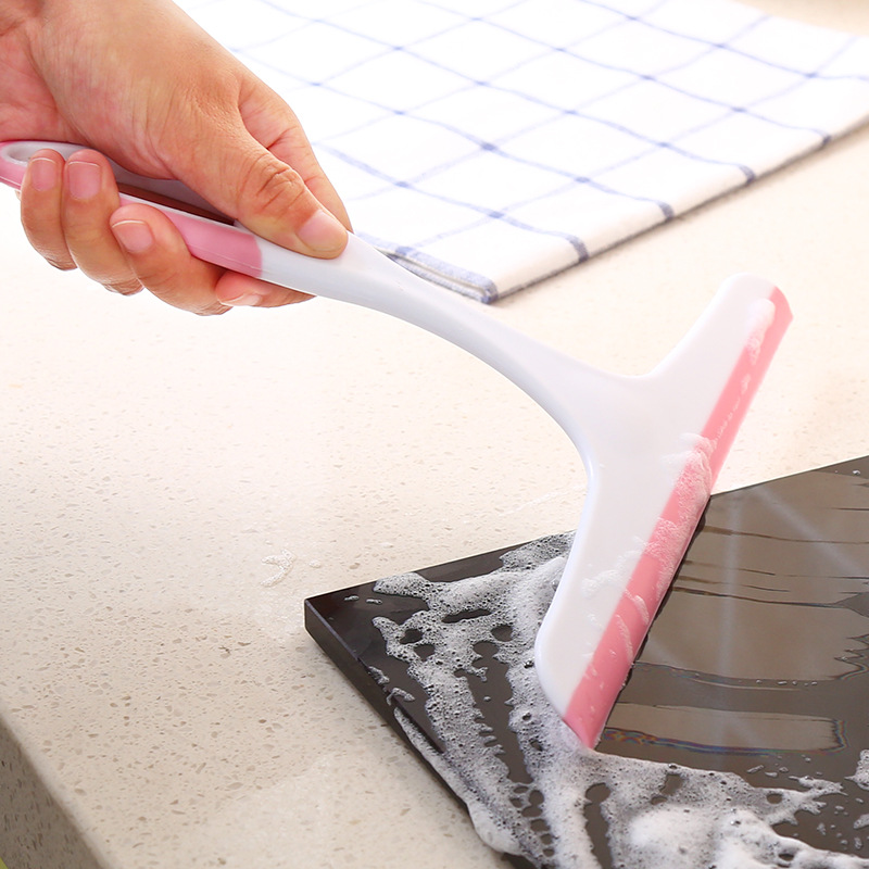 Household glass wiper window glass cleaner glass cleaner bathroom tile floor scraper tool details Picture