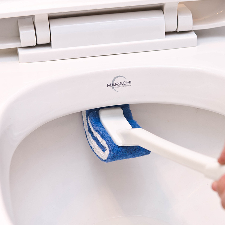 New washout toilet brush household toilet brush no dead Angle soft brush toilet seat brush details Picture