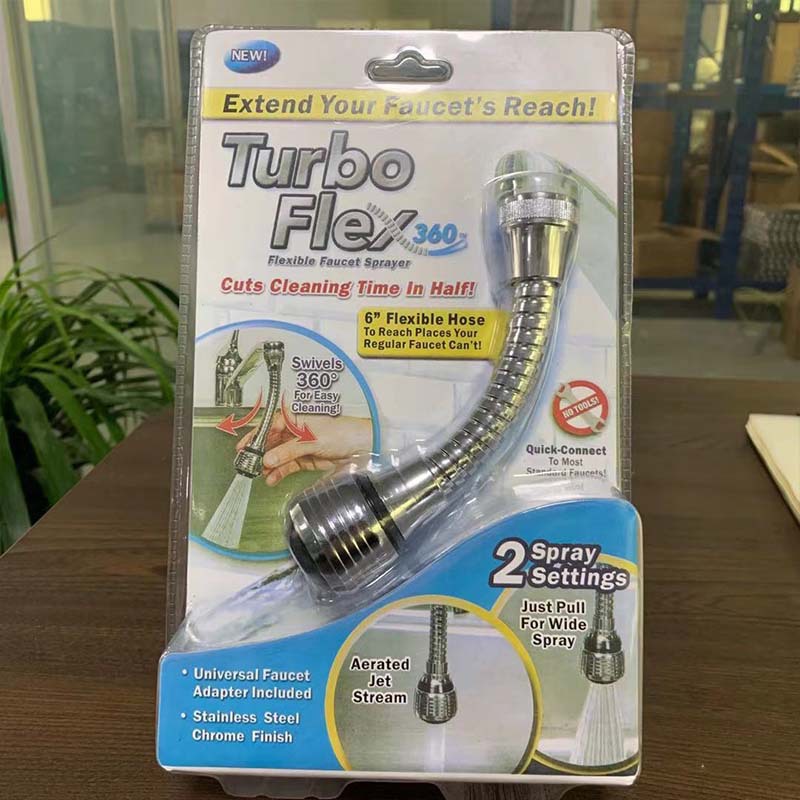 Cross-boundary direct water supply faucet anti-splash head pressurized filter element universal outlet water saving elongated extension nozzle bubbler details Picture