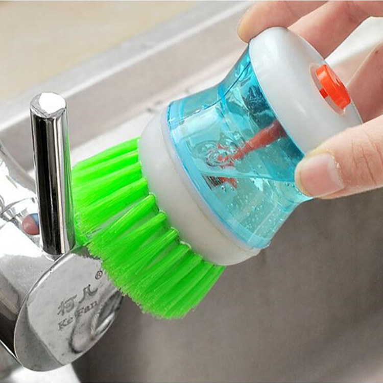 Factory direct pressure liquid washing pot brush pressure liquid cleaning brush pot washer automatic liquid washing pot brush details Picture