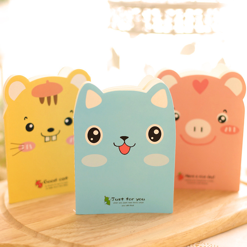 Ears Bear cartoon record small student prize Taobao shop gift Taobao stationery shop source Application Scenario
