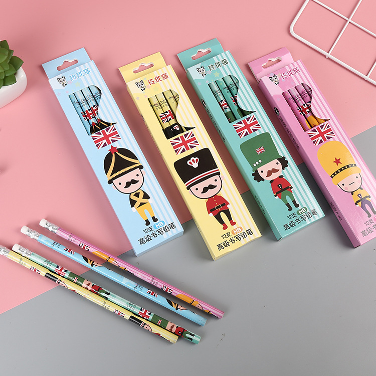 Creative Sinology fruit gold list students HB environmental pencil stationery wholesale custom Application Scenario