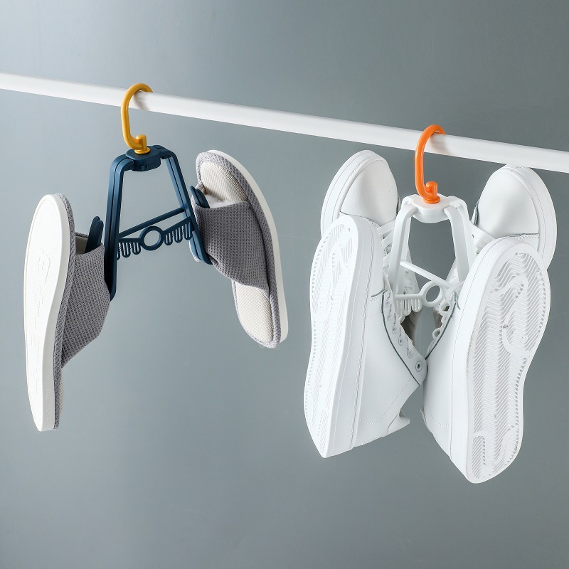 Multifunctional insolation SHOE rack rotary balcony insolation SHOE rack hook double hook outdoor shoe rack air insolation clothes rack full figure