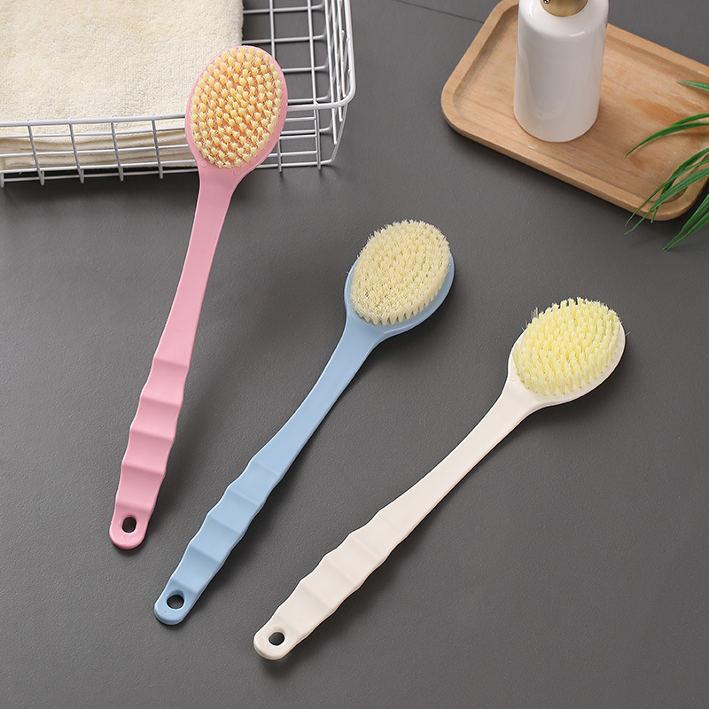 Japanese rubbing artifact bath brush rubbing towel long-handled brush back don't ask for adult fur brush shower bath to rub my back Specification drawing