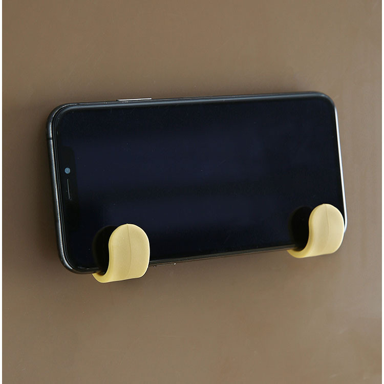 Nordic wind simple J hook wall - mounted non - hole hook household trace - free clothing hook after mini door hook Specification drawing