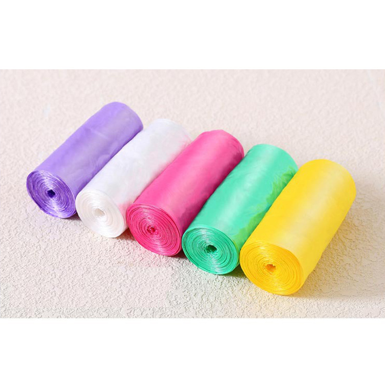 Thickened GARBAGE BAG large PACKAGING kitchen household disposable garbage bag 6 rolls decorated broken color manufacturer direct sales Specification drawing