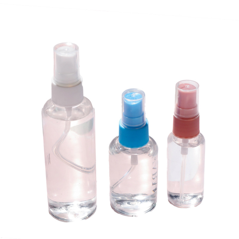 Makeup small spray can 30/50/100ml spray bottle portable refill fine mist spray bottle cartoon small spray bottle transparent T Item Picture