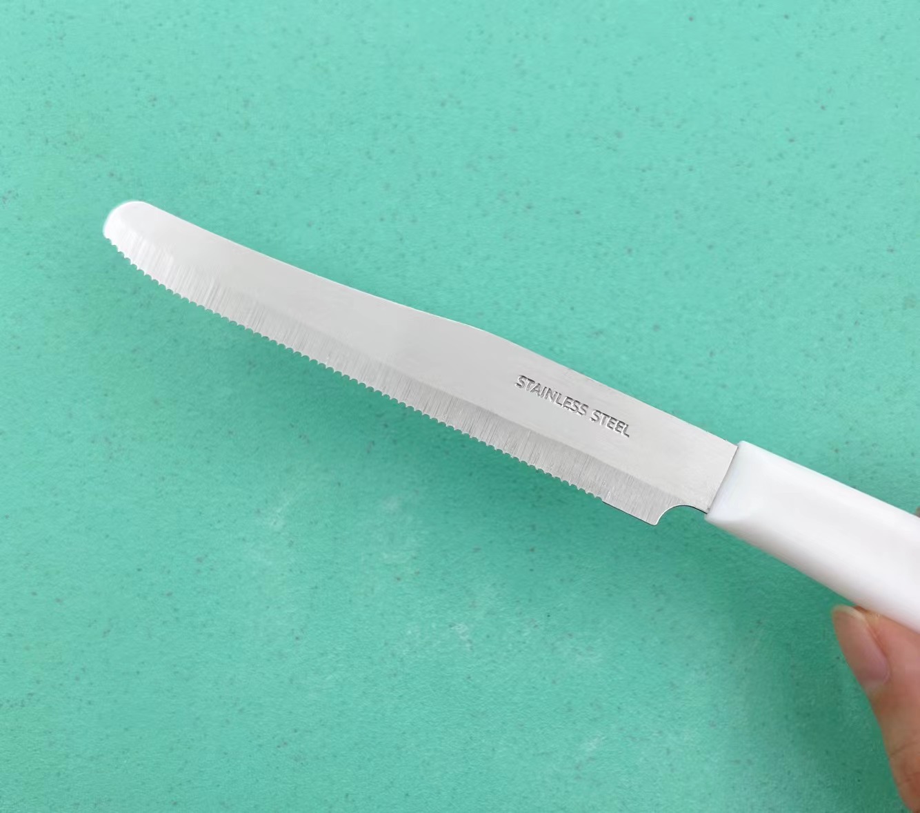 Foreign trade direct set steak knife bread slicing knife stainless steel serrated knife toast knife steak knife Western food knives details Picture