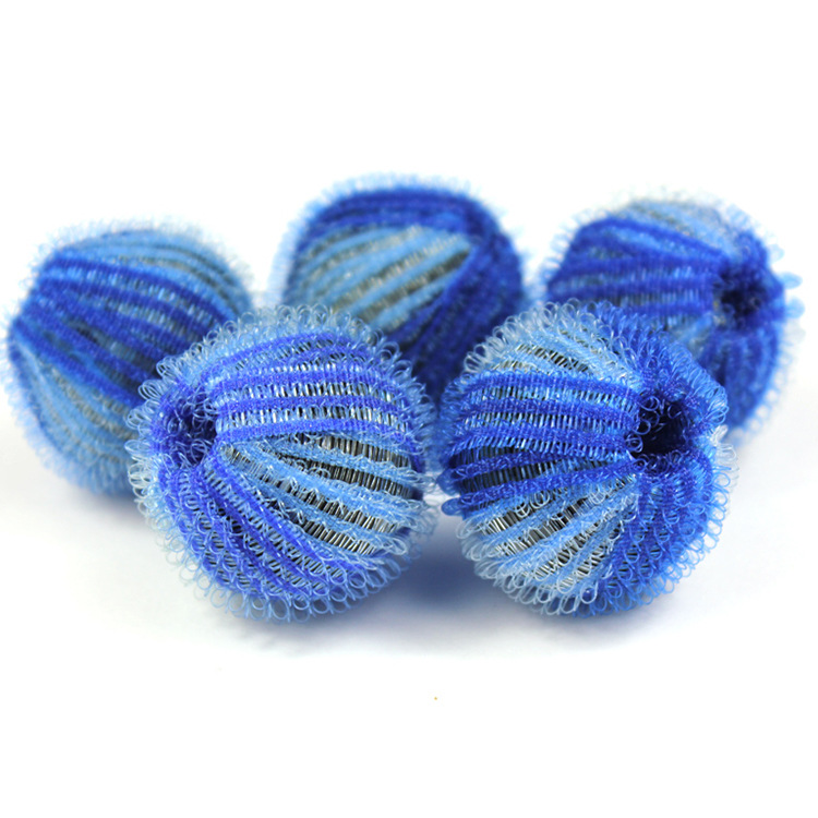 Nylon laundry ball anti winding roller washing machine magic decontamination hair clasp magic washing machine filter Item Picture