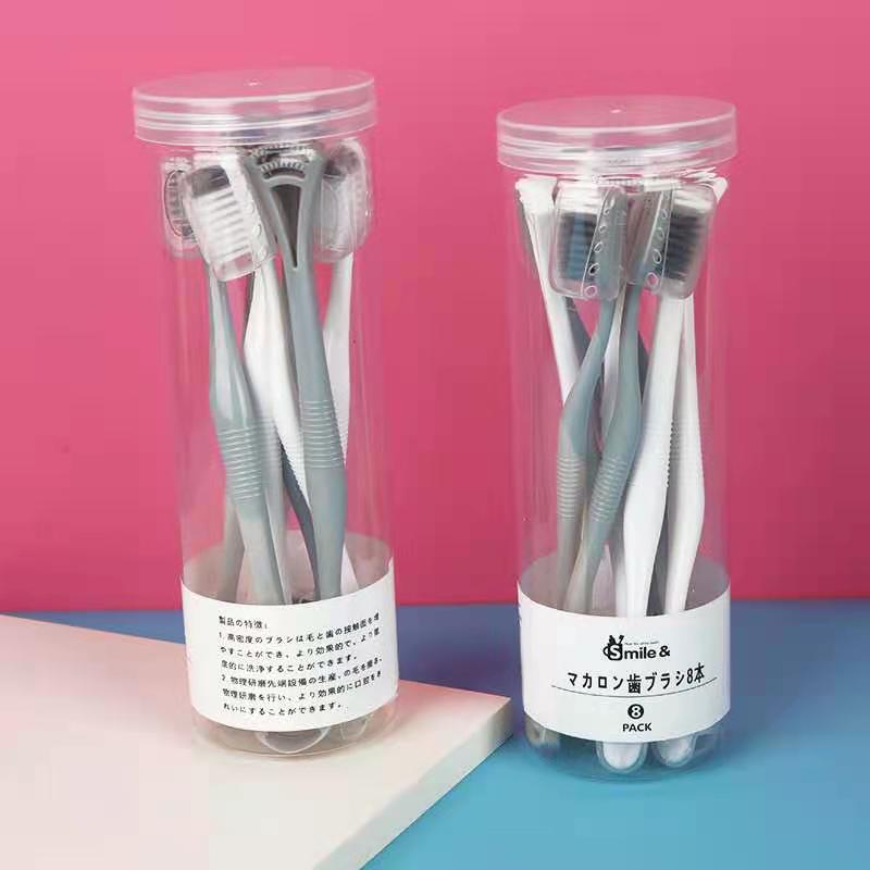 Live with the same multi-functional coating toothbrush barrel toothbrush bamboo charcoal soft wool daily goods manufacturers wholesale full figure