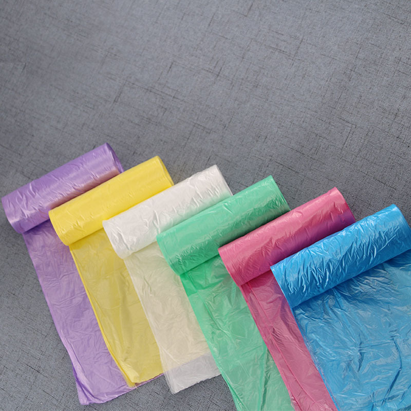 Disposable garbage bags wholesale black medium large flat mouth household plastic garbage bags manufacturers spot a generation of hair Application Scenario