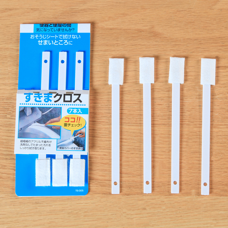 Mini door and window sewing toilet seat crevice dusting decontamination sponge cleaning stick cleaning brush Item Picture