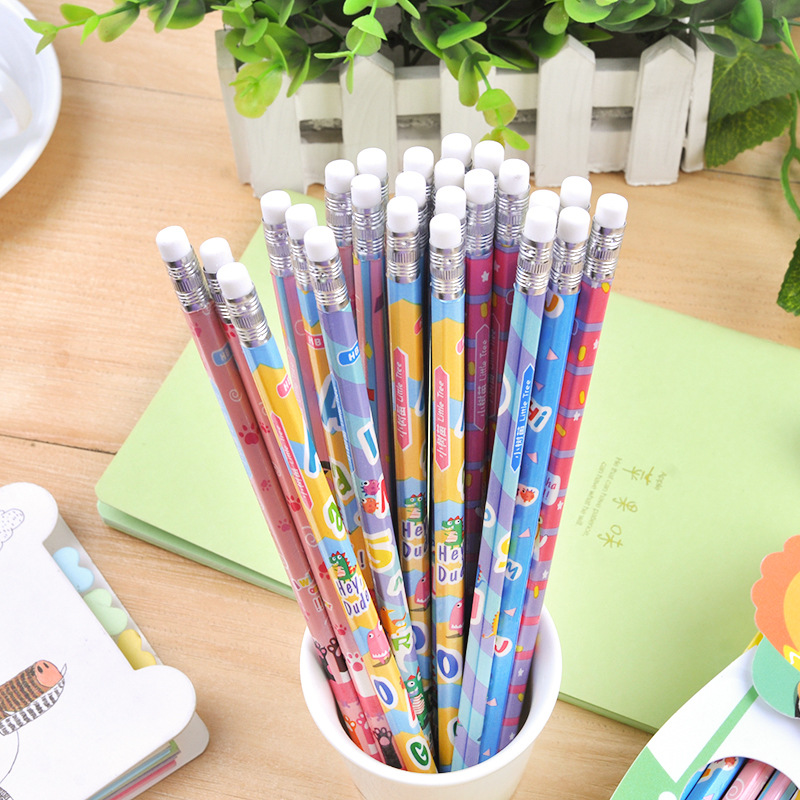 Boxed Sapling pencil set Student Environmental HB Pencil Student stationery pencil school supplies wholesale Specification drawing
