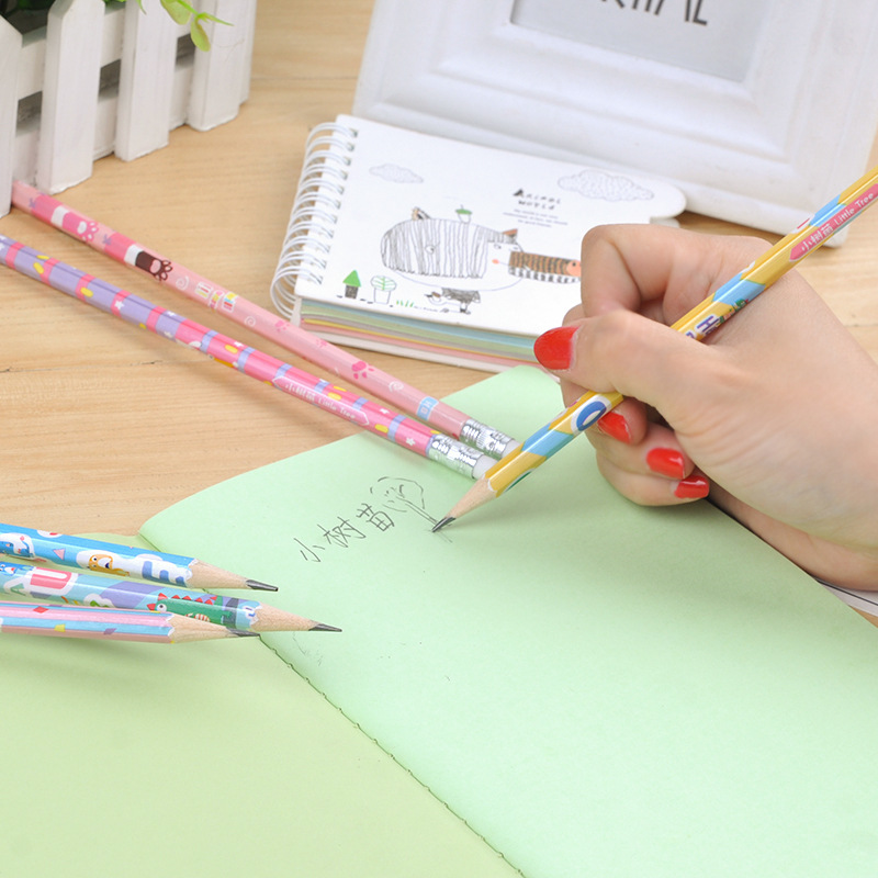 Boxed Sapling pencil set Student Environmental HB Pencil Student stationery pencil school supplies wholesale Application Scenario