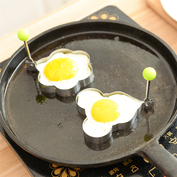 Stainless steel omelet thickening non-stick omelet mould DIY omelet mould Omelet ring kitchen gadget details Picture