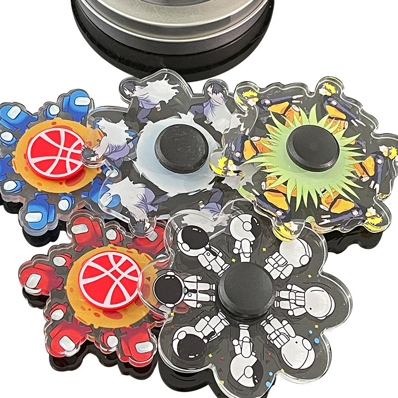 Fidget spinner 3D running dynamic fidget spinner toy finger spinner toy Item Picture