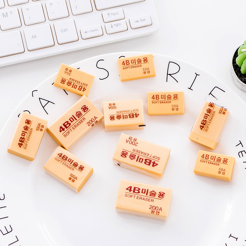 Special price box 50A 100A 200A 4B Office eraser Fine Art eraser Student Eraser wholesale Specification drawing