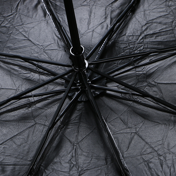 Retro newspaper umbrella with thick vinyl on Taobao Creative barometer umbrella Unisex UV-protected folding umbrella Application Scenario