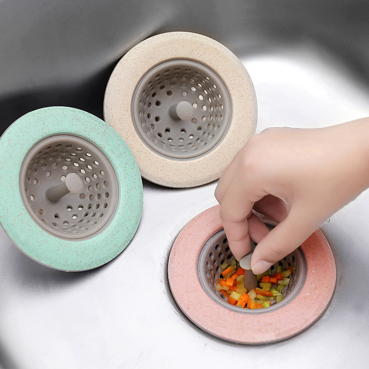 Clogging sink filter hair sink drain cover kitchen sink drain filter full figure