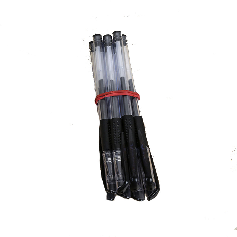 The manufacturer directly supplies European standard neutral pen transparent office ink pen pen 0.5mm special ink pen for students examination Item Picture