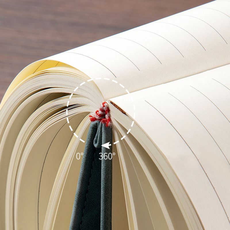 a5 Thickened leather surface simple art notebook Business office meeting notebook can be customized logo Application Scenario