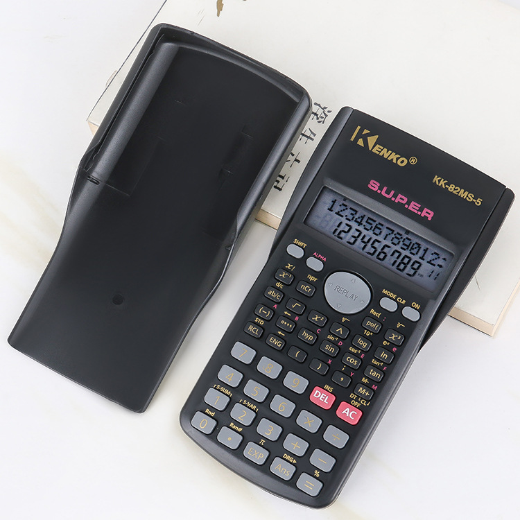 82MS-5 multifunctional scientific function calculator manufacturers direct selling middle school stationery computer test calculator full figure