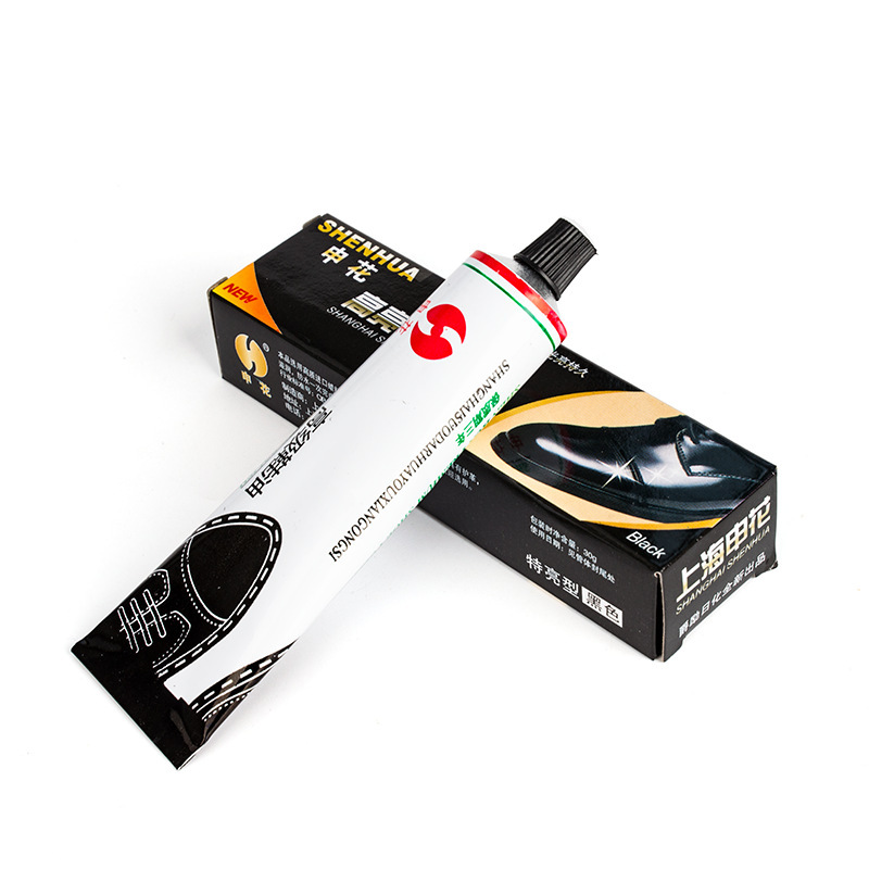 Shenhua senior bright leather shoes oil black, white and brown three color optional daily general merchandise wholesale Application Scenario