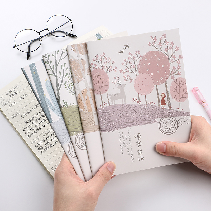 Xiaoqing A5 Students' Reading Notes Reading Notes 32K students' extracurricular reading record books full figure